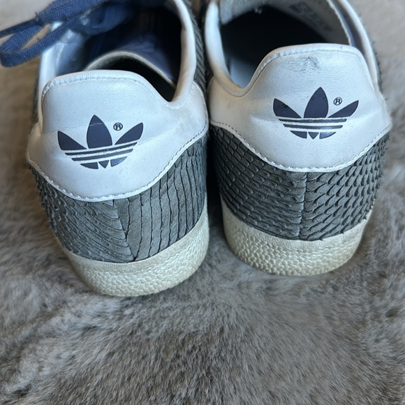 Adidas Gazelle Snake Purple Lavender Sneakers 8 - Picture 7 of 10